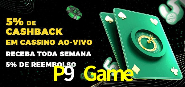 Promoções do cassino ao Vivo P9 Game